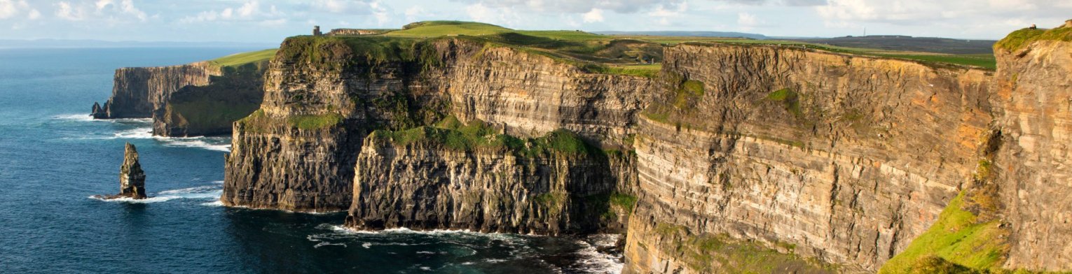 Activities & Tours Ireland's top attractions Cliffs of Moher over the Atlantic Ocean