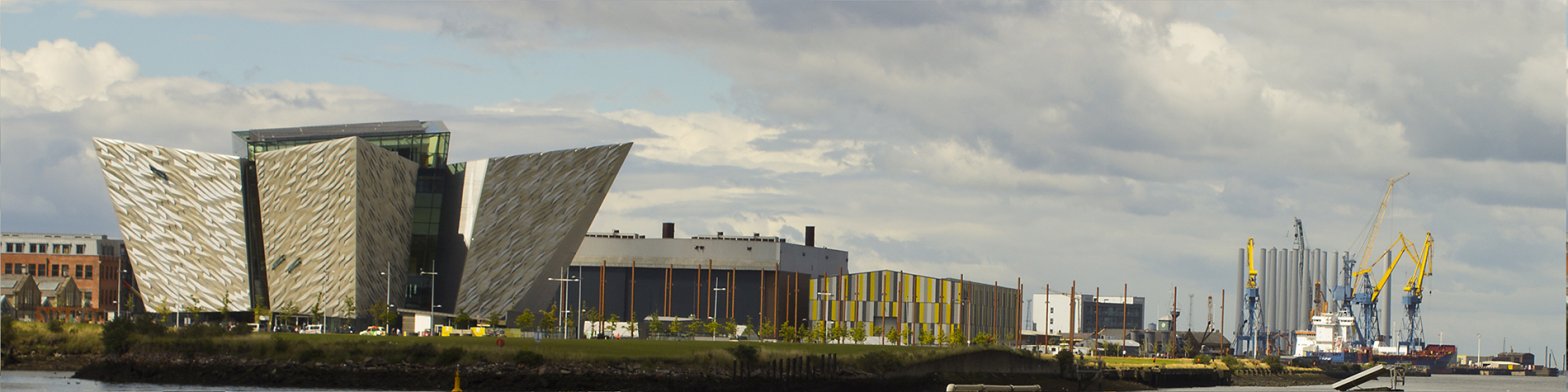 Belfast Trips from Dublin View of the modern Titanic Belfast Museum