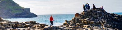 Belfast Coach Tours from Dublin Kids on Giant's Causeway - Coach Tour