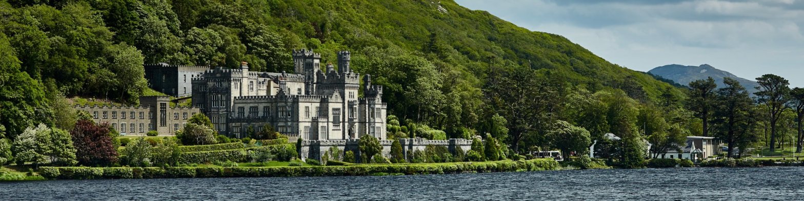 Galway's Tours and Attractions Kylemore Abbey Neo Gothic Castle Landscape - Galway's Attractions