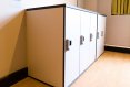 5 Pod Room Security Lockers - Central Docks Hostel Security Lockers in the corner of the five pod room in dublin's hostel