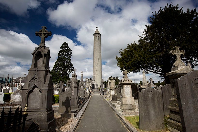 Glasnevin Cemetery tombstones