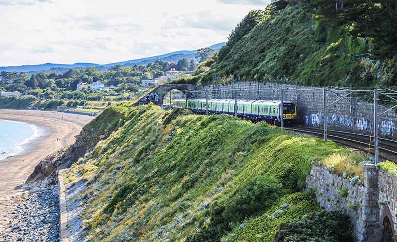 DART Train to Howth From Dublin Train on the Coastal Route near Dublin - Spectacular Day Trip To Howth